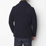 Schott NYC Męska kurtka Caban Cyclone2, Niebieski (Dark Navy 46), 3XL