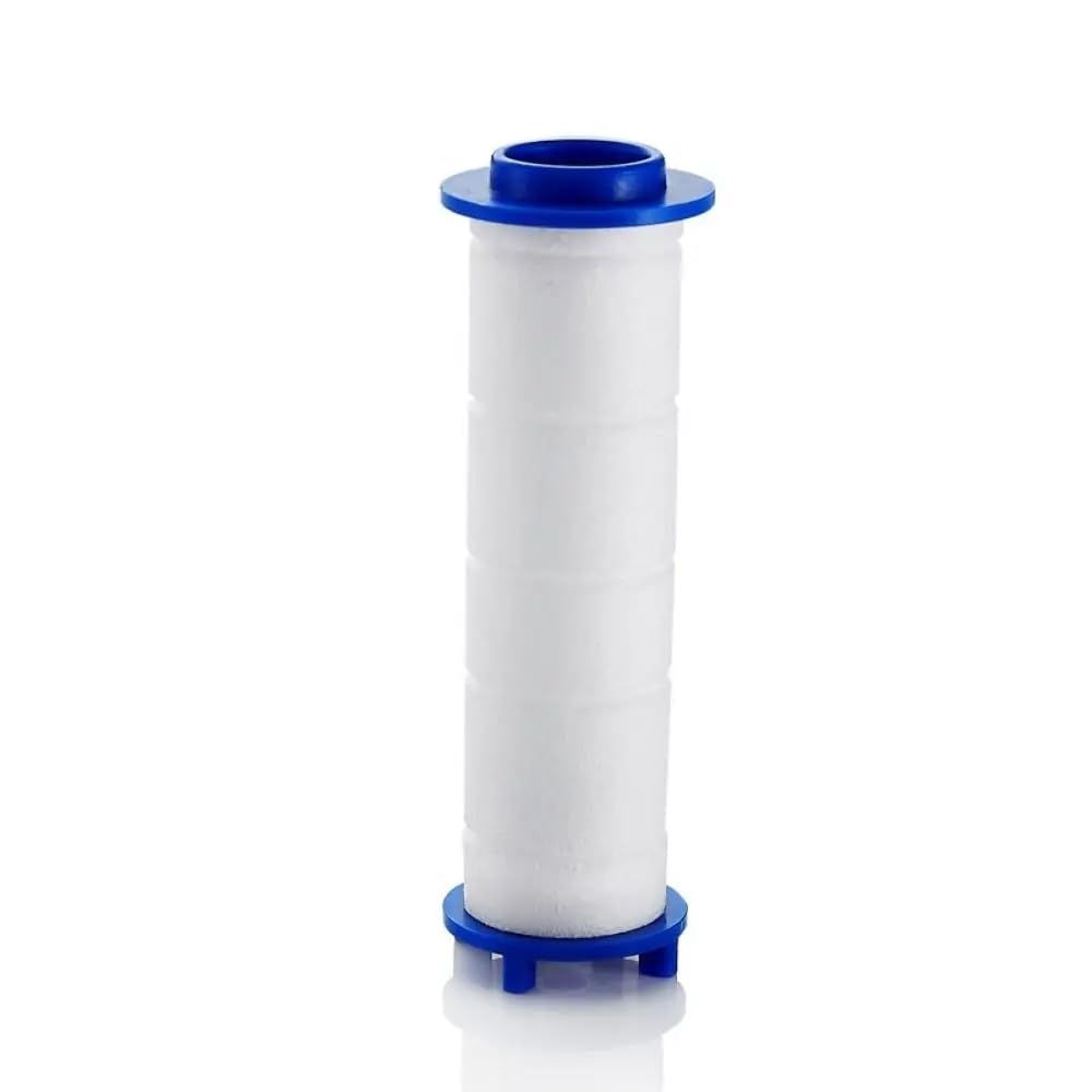 Paquete de 5 filtros de repuesto para cabezal de ducha, cartuchos de algodón PP desmontables (9,5 cm) para baño, mejora la calidad del agua y la reducción del cloro
