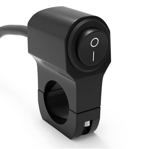 Commande de projecteur et bouton démarrage moteur 22mm pour remplacer vos pièces de moto