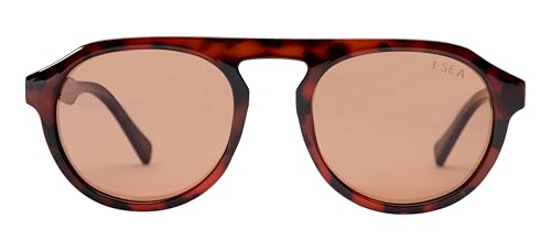 I-SEA Men's Polarized Sunglasses - Ivan Florence - Tort/Smoke