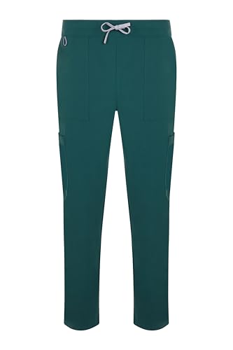Pantalon de pyjama PureStretch droit VELILLA 533020S vert jungle taille XXL pour homme et femme