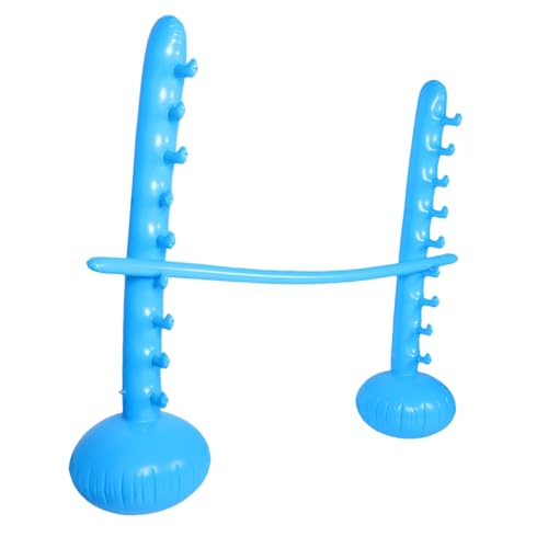 MUSISALY Inflatable Jumping Pole for Backyard Play Giant Outdoor Game Limbo Stick