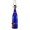 Blue Ridge Mountain Wine Bottle Feeder, Backyard & Garden Decor, Hanging Bird Feeder, Outdoor Use, 25oz Seed Capacity, Blue & Copper #1