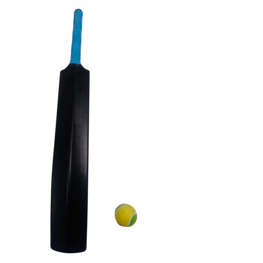 SRT Plastic Cricket Bat with 1 Piece of Tennis Ball PVC/Plastic Cricket Bat (800-900 g)