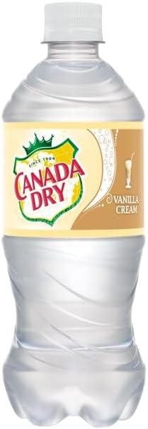 Canada Dry Vanilla Cream Soda 20 Oz (24 Pack)