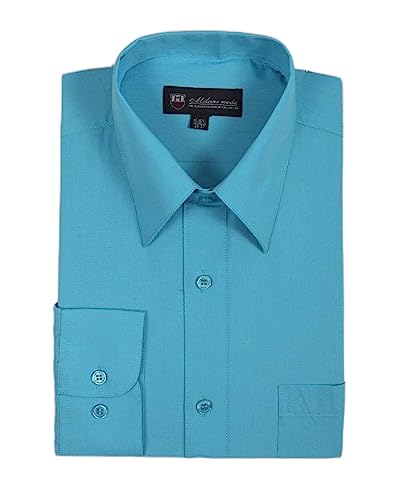 Milano Moda Men's Solid Classic Dress Shirt SG20, More Than 25 Colors