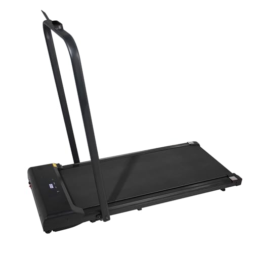 Image of Walking Pad Treadmill Under Desk 2 in 1 Folding Portable Treadmill for Home Office Walking Jogging Machine 240 lb Capacity Black