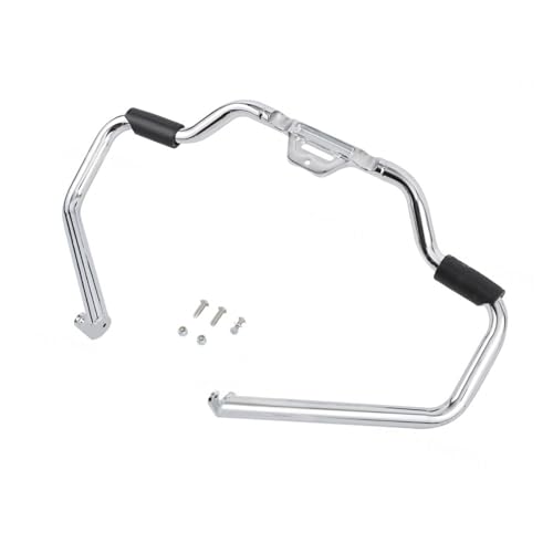 Pare-chocs de moto pour Harley Softail Fat Boy et Low Rider S 2018-2023 chrome 1.25 pouce