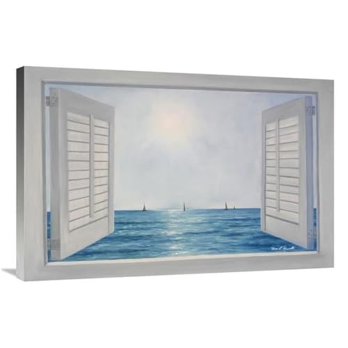 24 x 36 in. Open Shutters Art Print