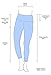 90 Degree By Reflex High Waist Tummy Control Interlink Squat Proof Ankle Length Leggings - Black - Medium