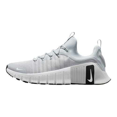 Nike Mens Free Metcon 6 Wolf Grey/White/Photon Dust/Black 10 Medium