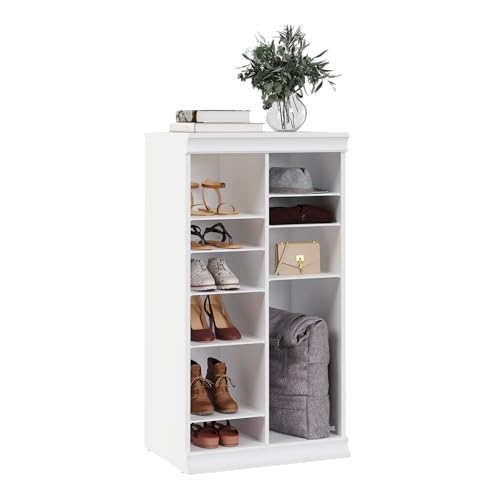 ClosetMaid Modular Adjustable Divided Storage Shelving Unit Organizer, 15.94-Inch D