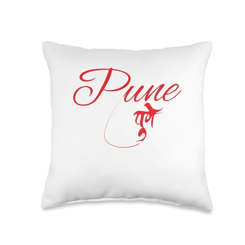 Swag Swami Pune In English And Marathi T Shirt Throw Pillow