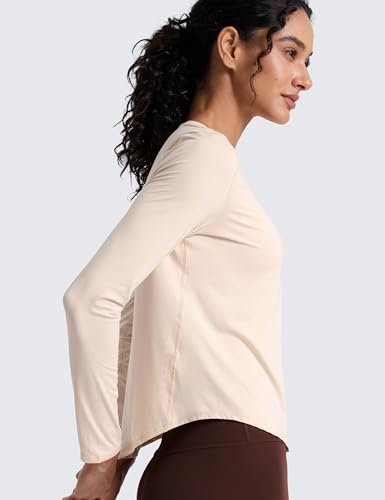 Image of CRZ YOGA Lightweight Crewneck Long Sleeve Top