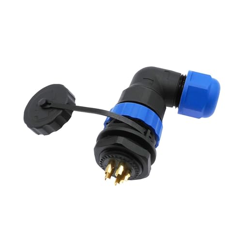 SP20 �R�[�i�[�R�l�N�^�h���R�l�N�^ 2/3/4/5/6/7/8/9/10/12/14Pin IP68 �P�[�u���R�l�N�^ 90 �x�G���{(10 pin)