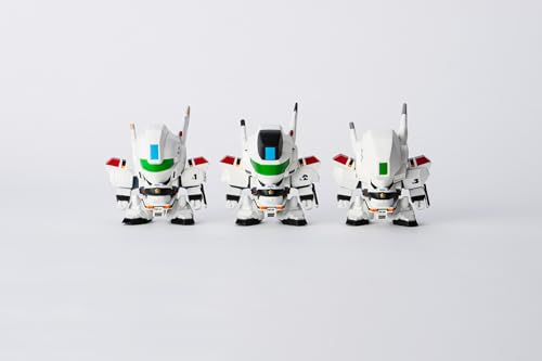 【機動警察パトレイバー】 でふぉるメカフィギュアワールド第一弾(イングラム1号機) 3体セット