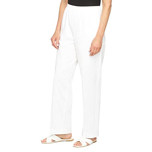 Alfred Dunner Women's Relaxed Fit Go-to Medium Length Pant3