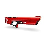 SpyraGO Pistolet à Eau électronique Automatique, portée de 9 mètres, Affichage LED, Charge Rapide, Jouet d'été pour Enfants et Adultes