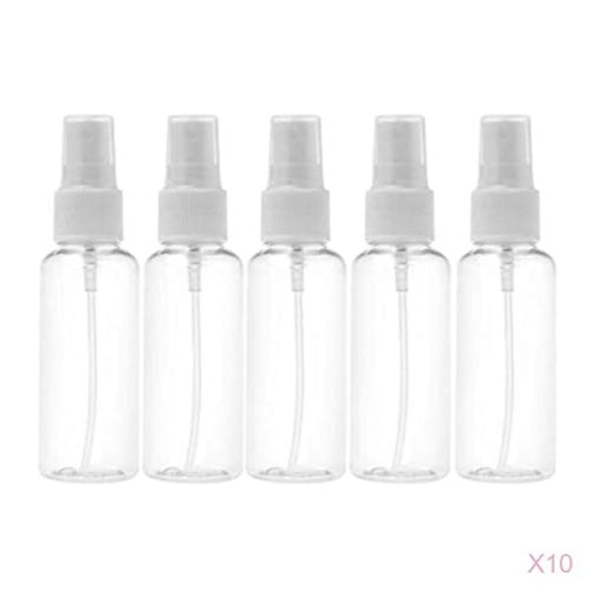 50x Transparent Refillable Fine Mist Sprayer, 50ml