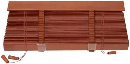 2" Slats Wooden Venetian Blinds for Windows 20" 28" 32" 36" 40" 48" 56" 64" 66" 70'' Windows Blinds for Bedroom Bathroom Living Room, Cordless Privacy Venetian Shades(Bronze)