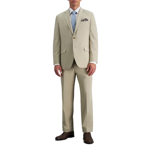 Haggar Men's Travel Performance Tailored Fit Suit Separates - Pants and Jackets - 40 Regular Tan by Haggar - Used condition - Image 3