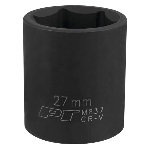 Image of Performance Tool M837 1 /2 Drive 27mm 6Point Impact Socket, 1 Pack
