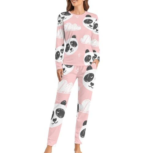 Pyjama Femme Nuage Panda pour vos Soirées Cocooning et Nuits Douces