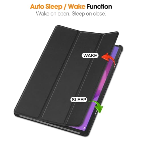 Image of ProElite Cover for Lenovo Idea Tab Pro 2nd Gen 13 inch 2026 Cover Case, Slim Trifold Flip case Cover for Lenovo Idea Tab Pro 2nd Gen 13 inch (Support Auto Sleep Wake), Black