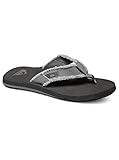 quiksilver herren badeshorts Grut: Knöchelriemen Quiksilver Herren Monkey Abyss Zehentrenner, Grau Grey Black Brown, 44 EU
