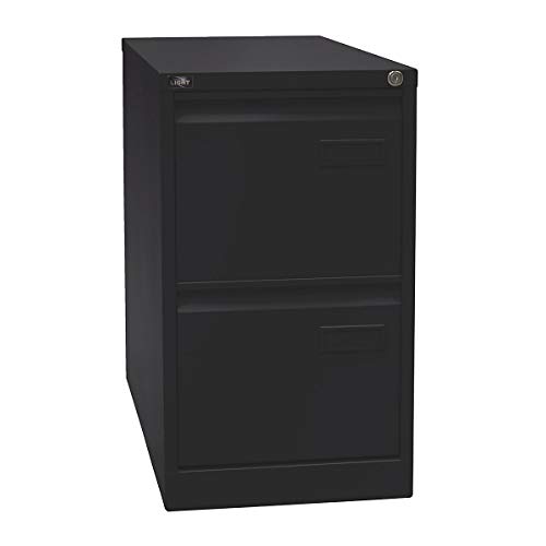 BISLEY Light Hängeregistraturschrank, einbahnig, DIN A4, 2 HR-Schubladen, Metall, 355 Silber, 62.2 x 41.3 x 71.1 cm