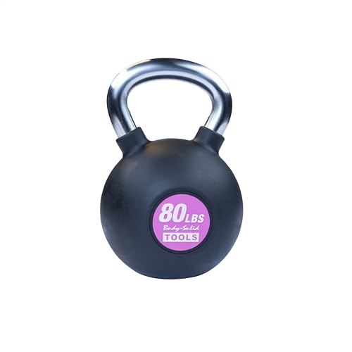 Body-Solid Tools KBZ80 Cast Iron Kettlebell 80lb