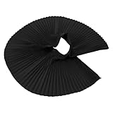 CIYODO Waterproof Hair Stylist Cape Black Short Salon Hairdressing Cape for Makeup and Haircut Styling in Beauty Salon