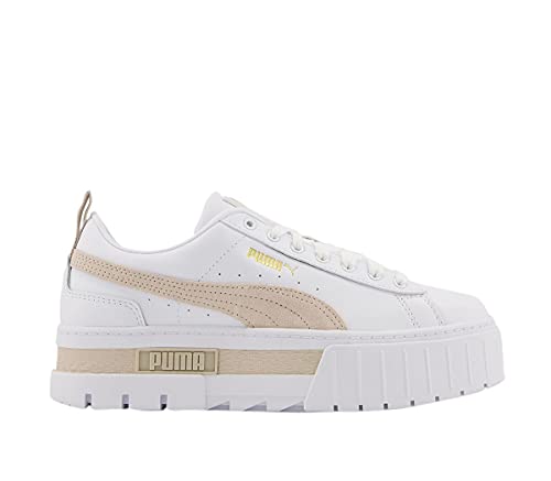 PUMA Baskets Mayze LTH Wn's pour Femme, Peyote Blanc, 38 EU