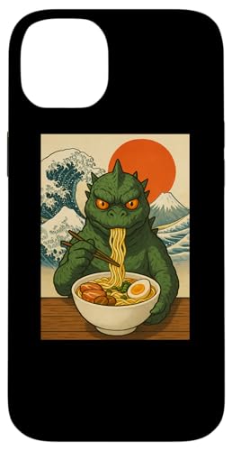 Divertido Kaiju Monster Ramen Japonés Kawaii Anime Gráfico Carcasa para iPhone 14 Plus Divertido Kaiju Monster Ramen Japonés Kawaii Anime Gráfico Carcasa para iPhone 14 Plus