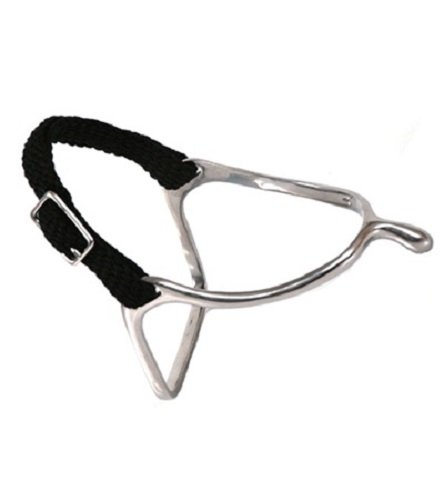 Jacks Mens Ergonomic Stainless Steel No Slip Spurs with Knob End