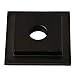Kingston Brass FLSQUARE5 Magellan Heavy Duty Square Solid Cast Brass Shower Flange, Oil Rubbed Bronze
