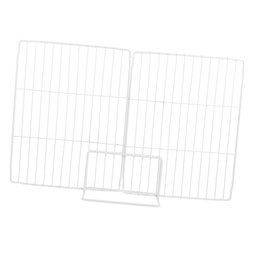 ABOOFAN Divisor Ajustable para Congelador de Alambre Separador de Estantes para Refrigerador Partición de Hierro para Congeladores Organizador de Almacenamiento Reducidos
