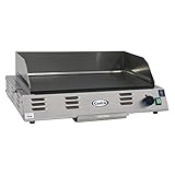 Cadco CG-10 24-1/2' Electric Medium-Duty Portable Space Saver Countertop Griddle for Restaurant Hotel Food Truck Concession Kiosk, Non-Stick,...