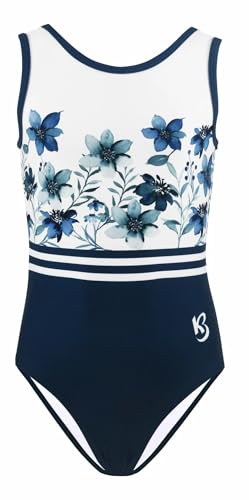 k-Bee Leotards Voilet Blue Girl's Gymnastics Leotard (Adult Small
