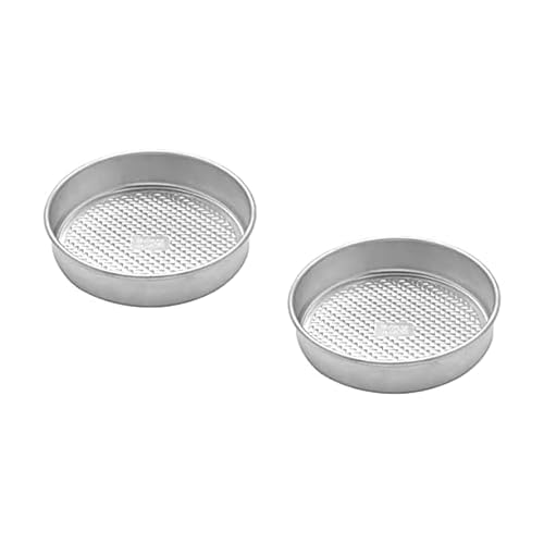 Chicago Metallic Aluminum Round Cake Pans, 9-Inch, Set of 2, Silver