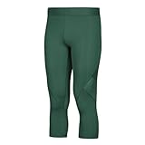 adidas AlphaSkin Compression ThreeQuarter Tight Mens Training XXL Dark Green