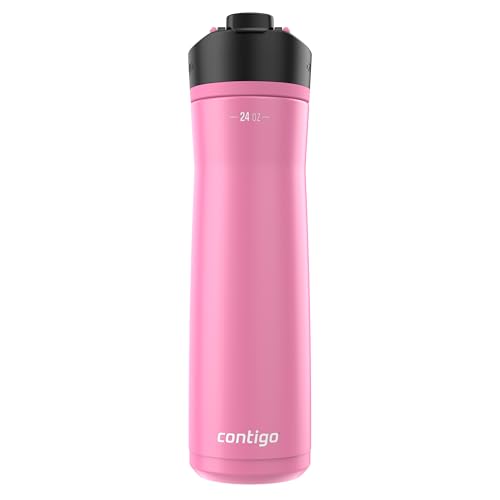 Image of Contigo Cortland Chill 2.0 Stainless Steel Water Bottle with AUTOSEAL Lid 24 oz Juniper and Azalea 2-Pack