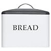 Extra Large Bread Box - Bread Boxes For Kitchen Counter Holds 2+ Loaves For All Your Bread Storage - Bread Container Counter Organizer for Farmhouse Kitchen Decor, Vintage Gray and White Kitchen Decor Extra Large Bread Box - Bread Boxes For Kitchen Counter Holds 2+ Loaves For All Your Bread Storage - Bread Container Counter Organizer for Farmhouse Kitchen Decor, Vintage Gray and White Kitchen Decor