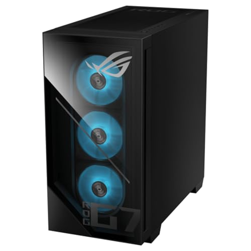 Image of ASUS ROG G700 Gaming Desktop PC Intel Core Ultra 7 265F 32GB RAM 1TB NVMe SSD NVIDIA GeForce RTX 5060 8GB RGB Keyboard Mouse Windows 11 Pro with 12 Month CPS Protection