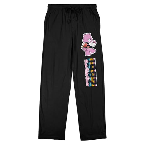 Care Bears 1982 Team Care Bears Men's Black Sleep Pajama Pants
