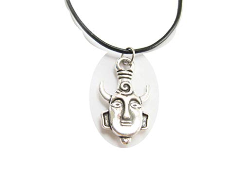 Supernatural Samulet,Dean Winchester's Protection Amulet Necklace,Supernatural Necklace,Ancient Silver