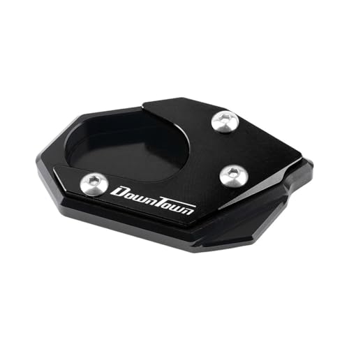 Verbreiterung Ständer Platte Pad Für Downtown 300 350 200i 300i Motorradzubehör Aluminiumlegierung Ständerplattenverlängerung Seitenständer Pad Vergrößerer
