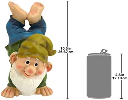 Garden Gnome Statue - Handstand Henry - Lawn Gnome