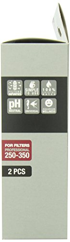 Hydor Professional External Canister Filter Media, 2 pk, Medium, Black Foam Pad, Fits 250/350