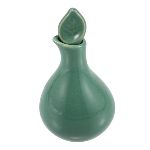 VALICLUD Keramikflasche Für Ätherische Öle Robuste Ölflasche Mit Glasverschluss Für Spa-zentren Und Schönheitssalons Mit Luftdichtem Abschluss Für Thai-massageöle Und